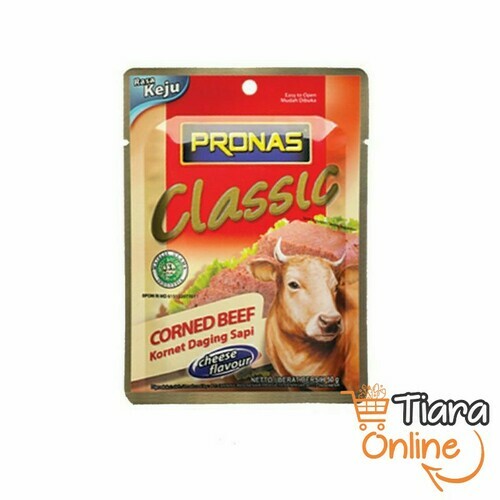 [1093396] PRONAS - CORNED CLASSIC BEEF KEJU : 50 GR 