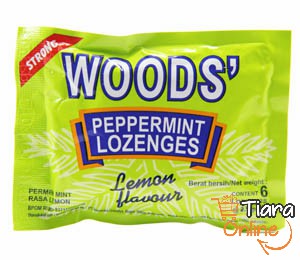 [1453552] WOODS' LOZENGES LEMON : 6X2.5GR 