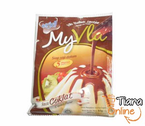 [1133660] NUTRIJELL - MYFLA : 63 GR COKLAT