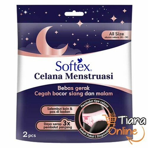 [0233621] SOFTEX CELANA MENSTRUASI : 2 PCS