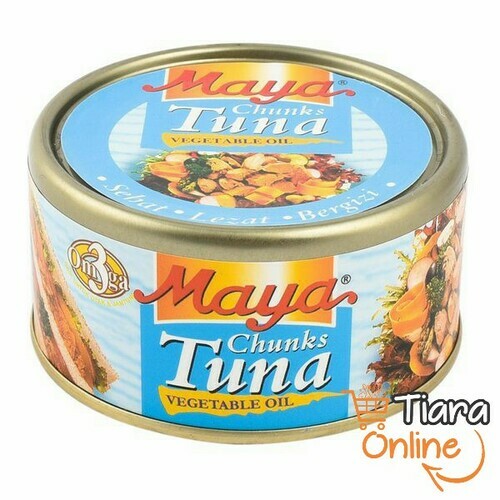 [1093135] MAYA - TUNA CHUNKS VEGETABLE OIL : 185 GR 