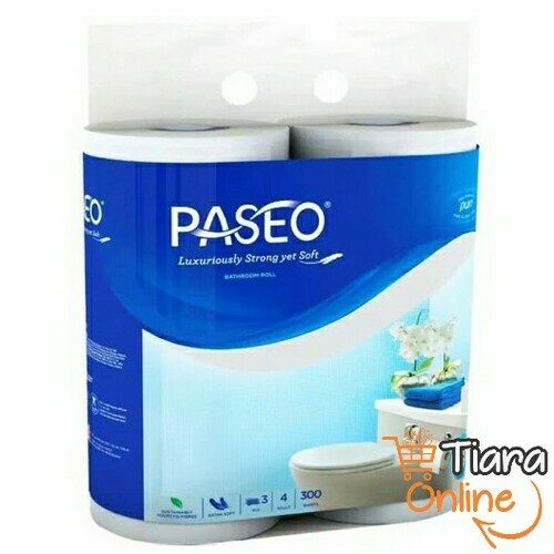 [0223108] PASEO - WHITE BATHROOM ROL : 4X300'S 