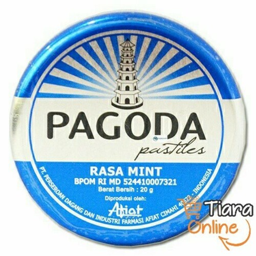 [1452239] PAGODA - PASTILES BIRU : 20 GR 