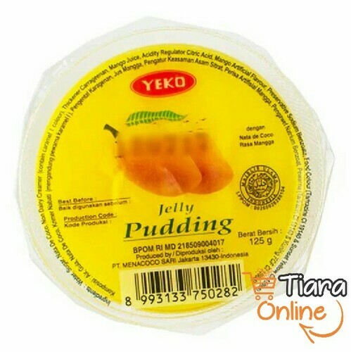 [1443610] YEKO JELLY PUDDING MANGO : 125 GR