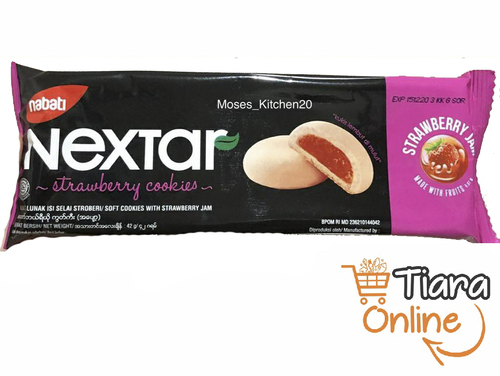 [1426343] NEXTAR STRAWBERRY COOKIES : 42 GR