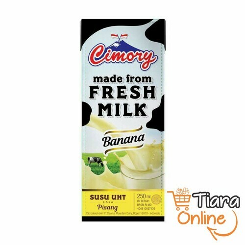 [1302245] CIMORY - UHT FRESH MILK BANANA : 250 ML 