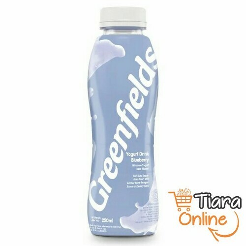 [1814304] GREENFIELDS YOGURT DRINK BLUEBERRY : 250 ML