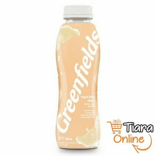 [1814306] GREENFIELDS - YOGURT DRINK PEACH : 250 ML 