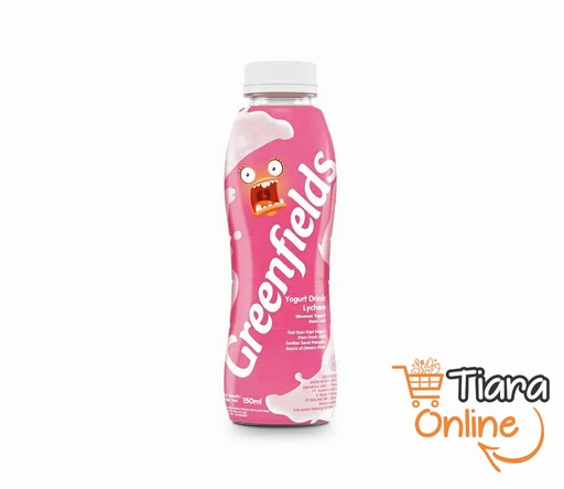 [1814372] GREENFIELDS - YOGURT DRINK LYCHEE : 150 ML 