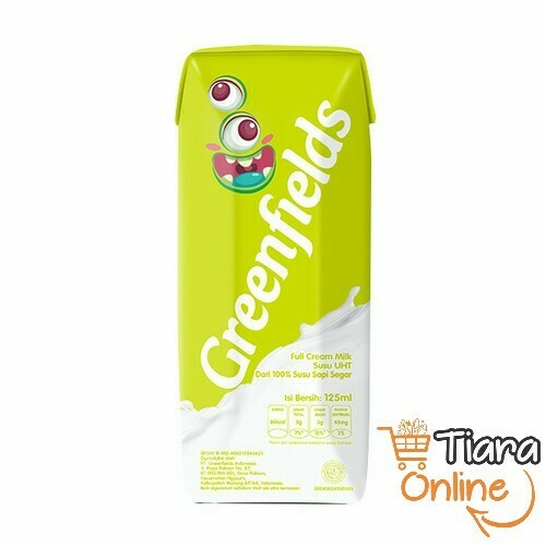 [1302171] GREENFIELDS - UHT FULL CREAM : 125 ML 