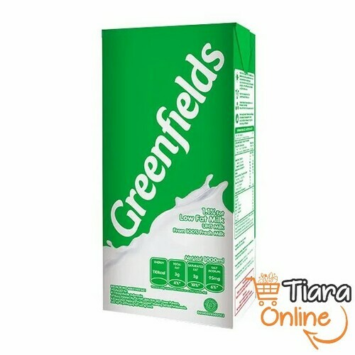 [1302040] GREENFIELDS - UHT LOW FAT : 1 L 