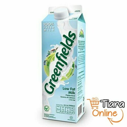 [1813198] GREENFIELDS - FRESH MILK LOWFAT : 1 LITER 