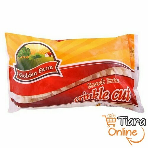 [1873360] GOLDEN FARM FRENCH FRIES CRINKLE : 1 KG 