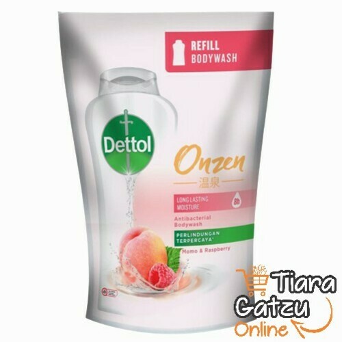 [0216002] DETTOL - BODY WASH  ONZEN MOMO & RASPBERRY REF : 410 GR 