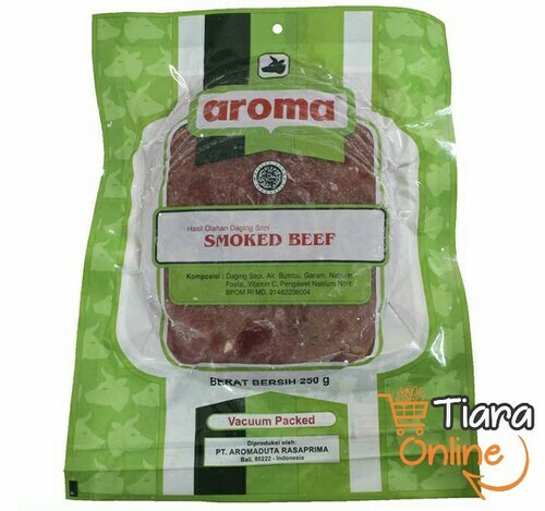 [1873149] AROMA SMOKED BEEF : 250 GR 