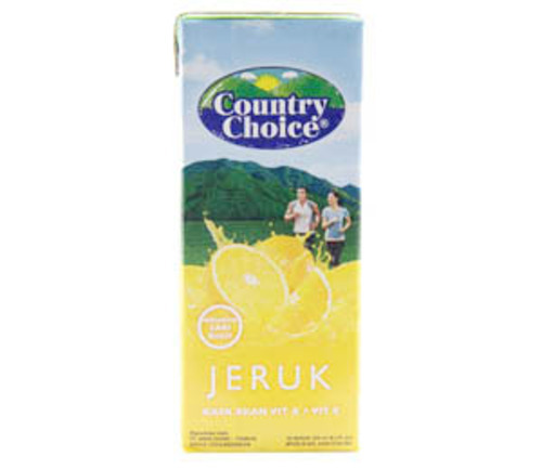 [1314891] COUNTRY CHOICE - ORANGE JUICE : 250 ML 