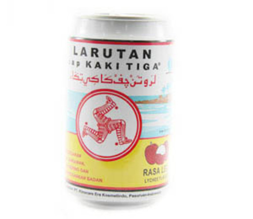 [1315297] LARUTAN KAKI TIGA - LYCHEE : 320 ML 