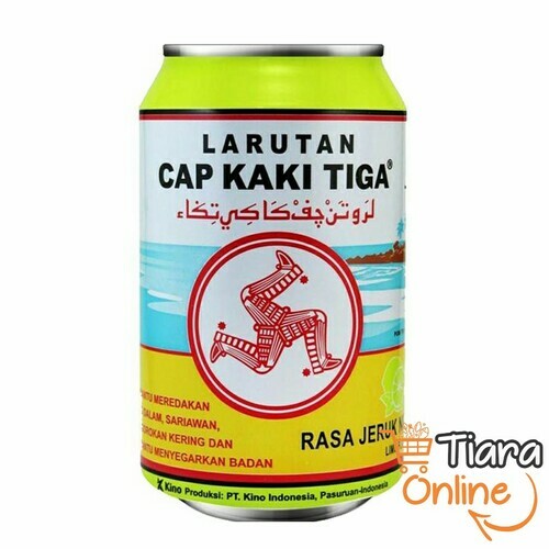 [1315925] LARUTAN KAKI TIGA - JERUK NIPIS : 320 ML 