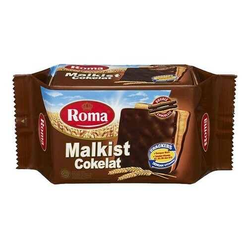 [1425643] ROMA - MALKIST COKELAT : 120 GR 