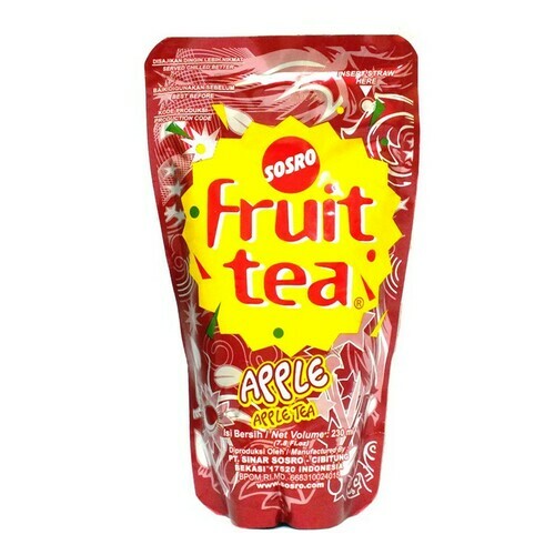 [1316454] FRUIT TEA APPLE : 230 ML