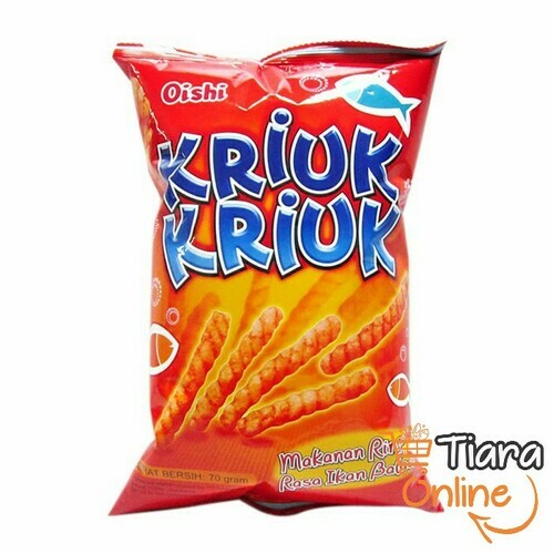 [1416114] OISHI KRIUK-KRIUK IKAN BALADO : 70 GR