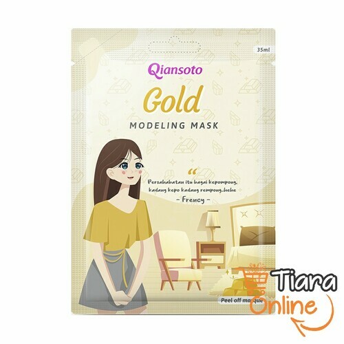 [0204004] QIANSOTO - PEEL OFF MASQUE GOLD : 35 ML 