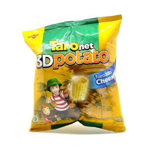 [1416708] TARO NET 3D POTATO TORNADO CHEESE : 65 GR