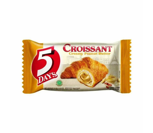 [1483567] 5 DAYS CROISSANT PEANUT BUTTER : 60 GR 