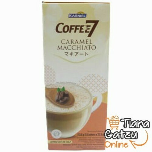 [1124920] KARNIEL - COFFEE 7 CARAMEL M : 5X22.5 GR 