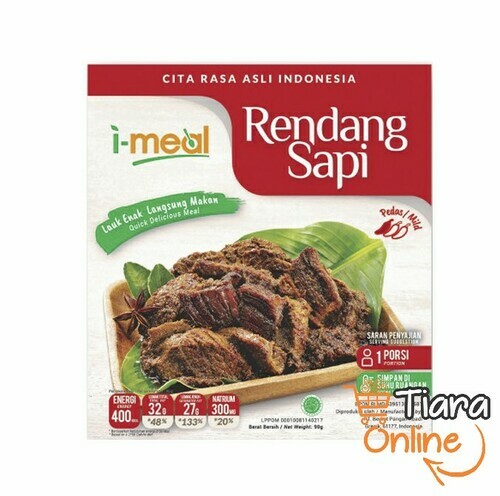 [1093590] I-MEAL - RENDANG SAPI : 90 GR 