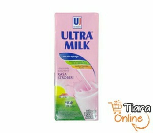 [1302028] ULTRA - MILK STRAWBERRY : 200 ML 