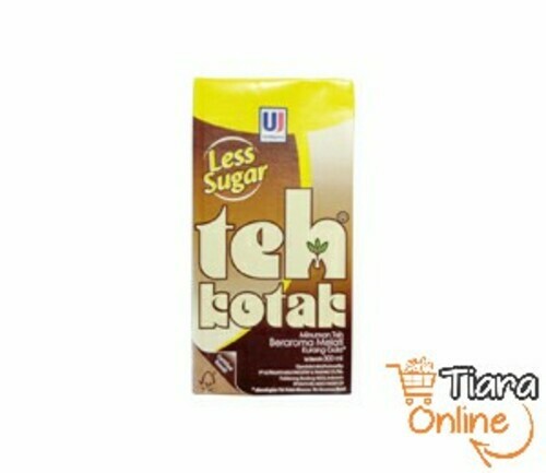 [1315550] ULTRA TEH KOTAK LESS SUGAR : 300 ML