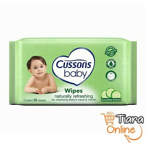 [0364046] CUSSONS - BABY WIPES NATURAL REFRESHING : 50'S 