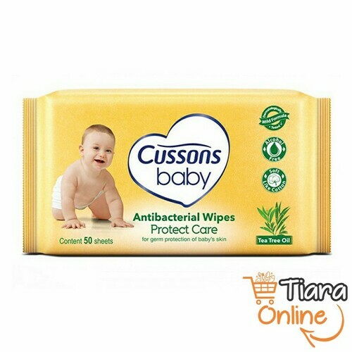 [0364090] CUSSONS - BABY WIPES CARES & PROTECTS : 50'S 