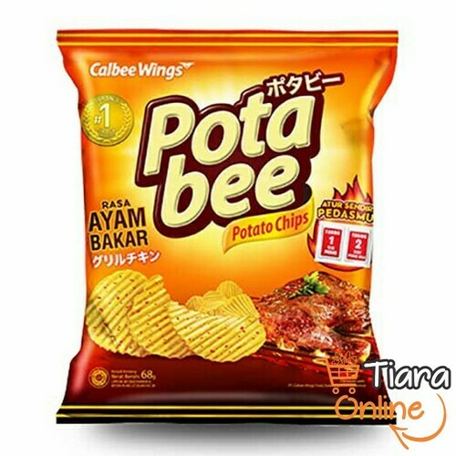 [1416543] POTABEE - POTATO CHIPS AYAM BAKAR : 68 GR 