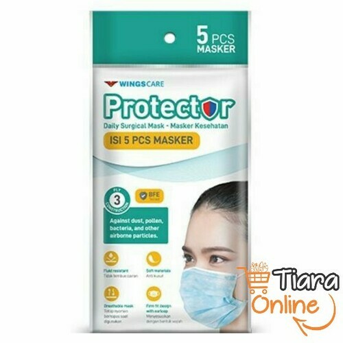 [0303123] PROTECTOR EARLOOP MASKER 3PLY : 5'S 