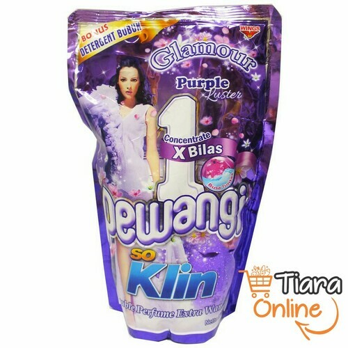 [0453546] SO KLIN - PEWANGI 1X BILAS GLAMOUR PURPLE REF : 900 ML 