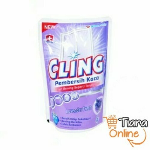 [0434177] CLING - PEMBERSIH KACA LAVENDER REF : 425 ML 