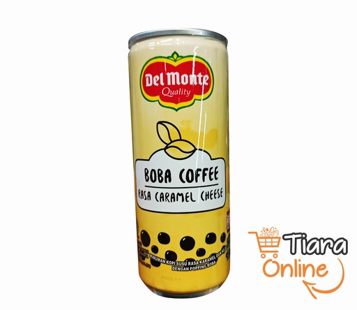 [1316368] DEL MONTE - BOBA COFFEE CARAMEL : 240 ML 