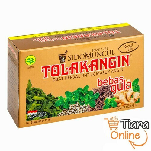 [1084859] TOLAK ANGIN - BEBAS GULA : 5X15 ML 