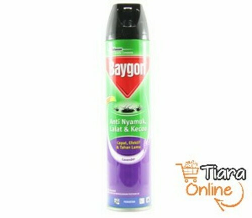 [0423175] BAYGON - AEROSOL LAVENDER : 600 ML 