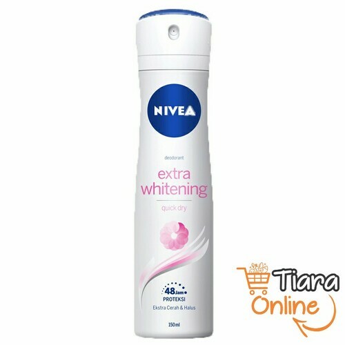 [0244733] NIVEA - DEO SPRAY EXTRA WHITENING : 150 ML 