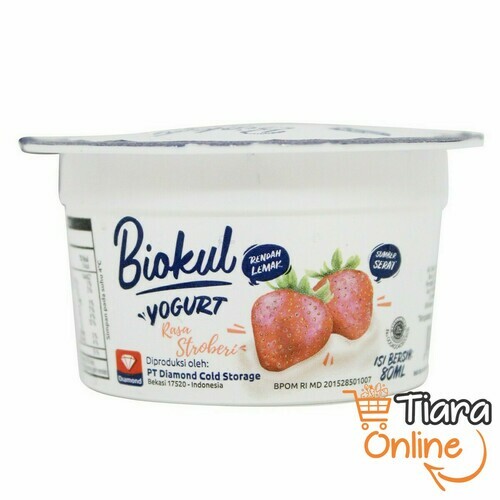 [1813250] BIO KUL - YOGURT STRAWBERRY : 80 ML 