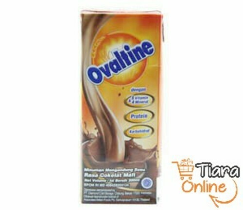 [1302104] OVALTINE - UHT COKELAT MALT : 1 L 