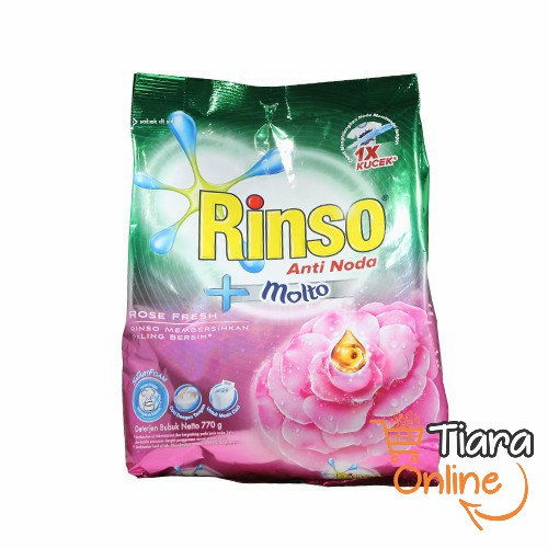 [0443620] RINSO - MOLTO ROSE FRESH POWDER : 770 GR 