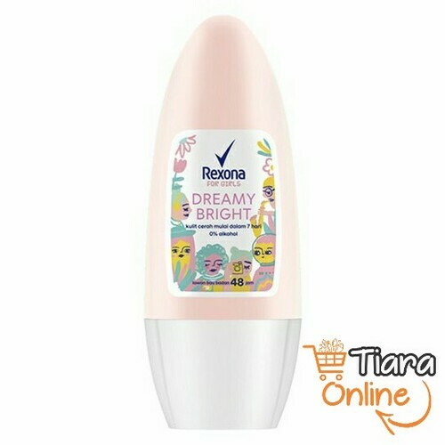 [0245009] REXONA ROLL ON DREAMY WHITE : 40 ML