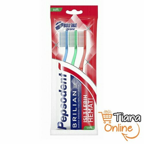 [0333529] PEPSODENT - TB BRILIAN : SOFT3'S 