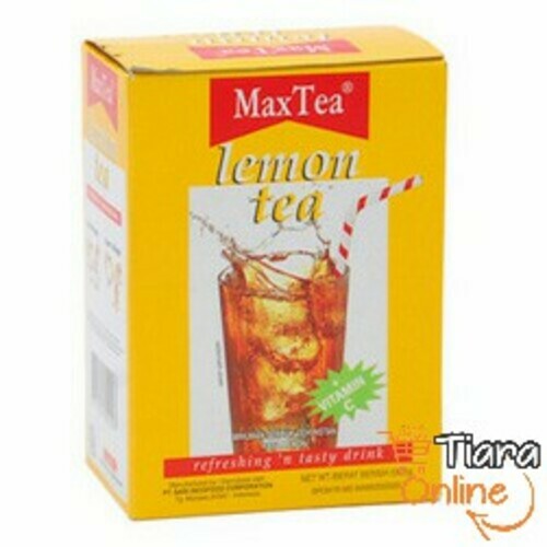 [1123159] MAX TEA - LEMON : 5X25 GR 