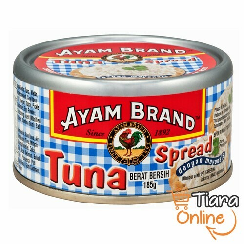 [1093498] AYAM BRAND - TUNA SPREAD WITH MAYO : 185 GR 