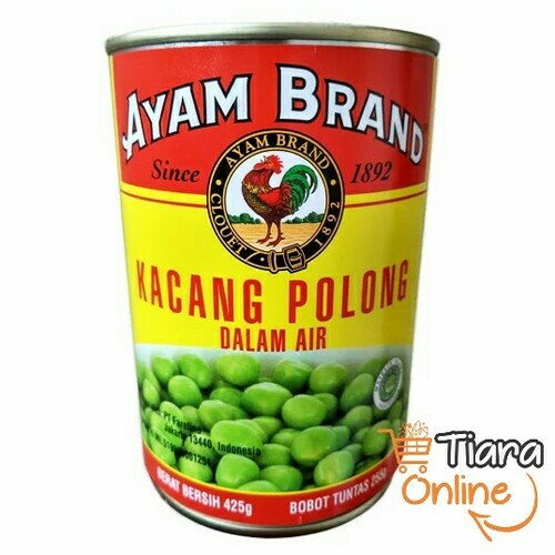 [1013658] AYAM BRAND - PROCESSED PEAS : 425 GR 